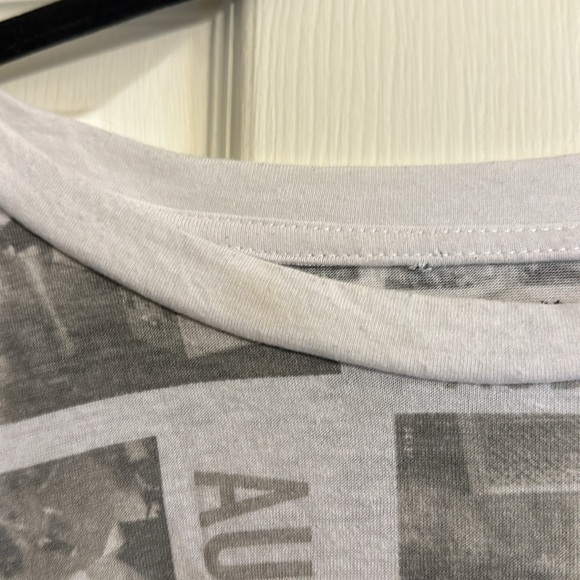 Audrey Hepburn Retro Graphic Black and White Print Tee - Picture 6 of 6